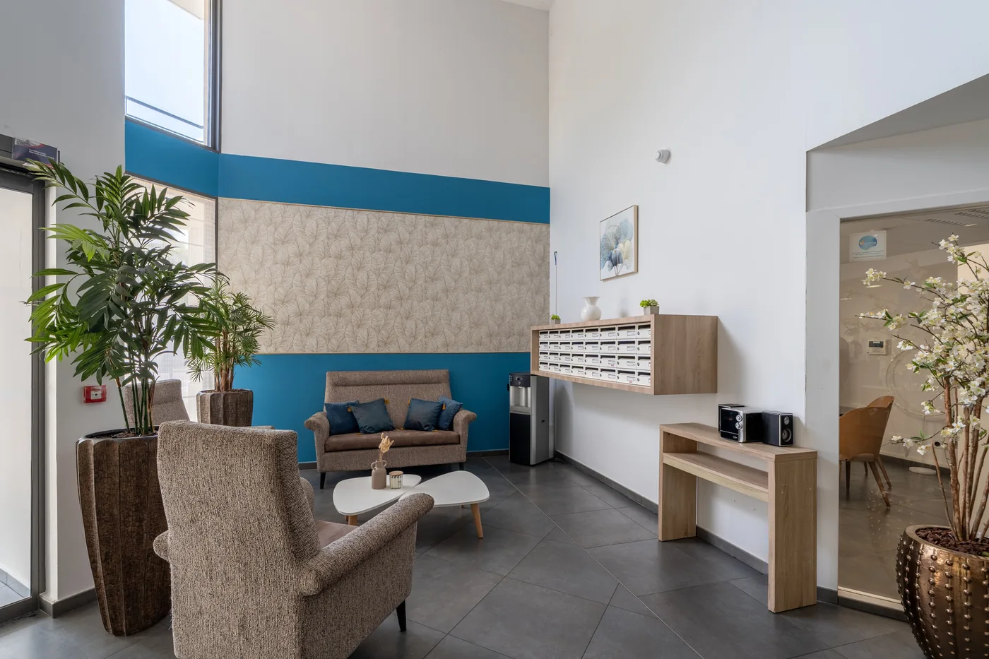 Accueil Zenitude L'Isle-d'Abeau — photographe architecture intérieure