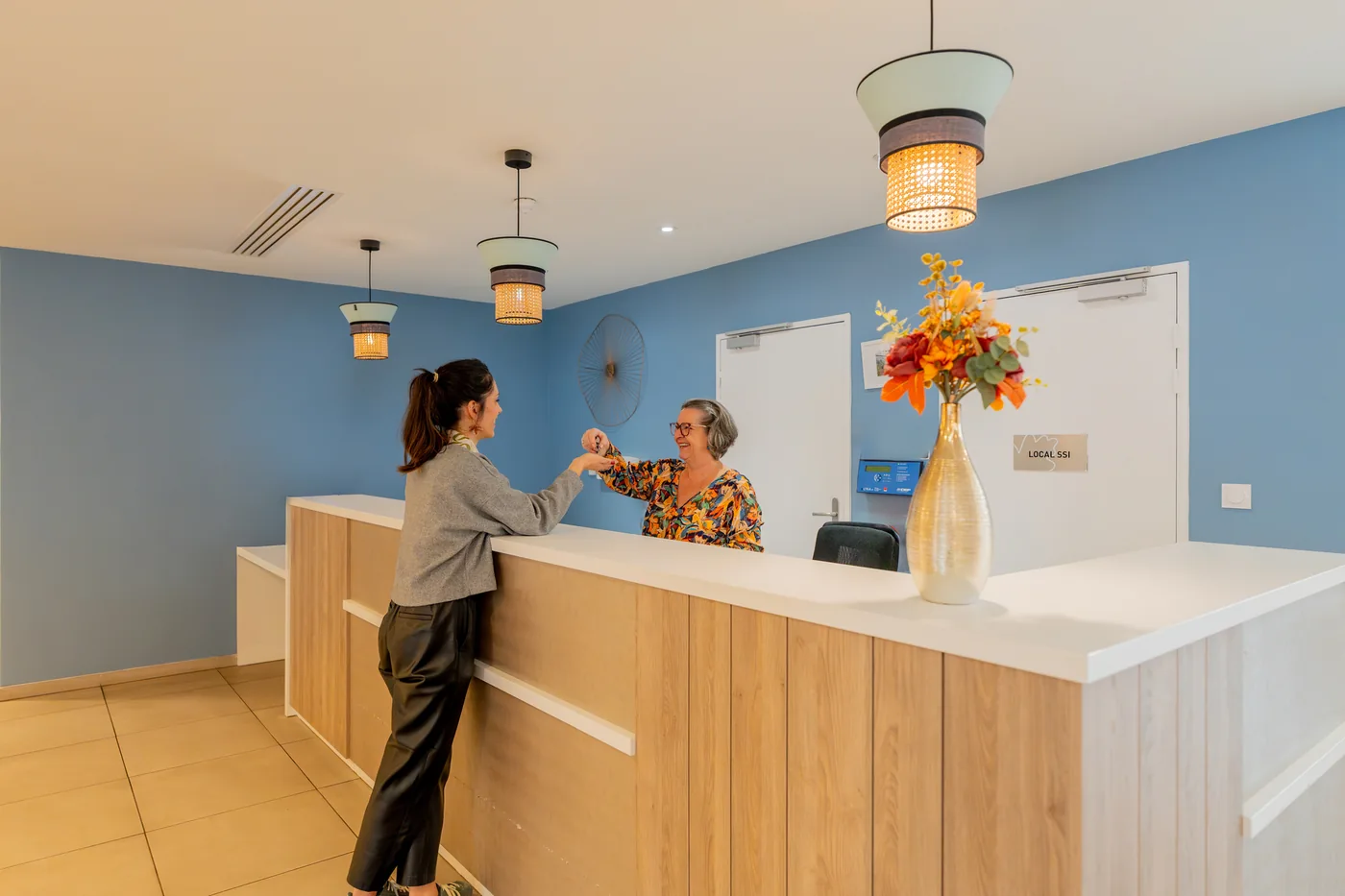 Accueil Zenitude Toulouse — photographie architecture hôtelière HDR